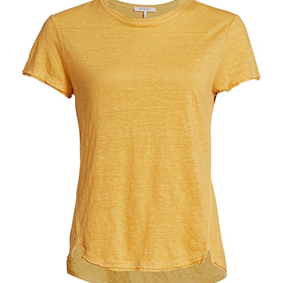 NWT Frame Easy True Organic Linen T-Shirt relax fit - Picture 2 of 6